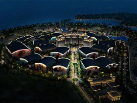 海南?；◢u影視基地戶(hù)外照明工程