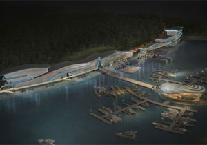 海南?；◢u游艇碼頭泛光照明工程