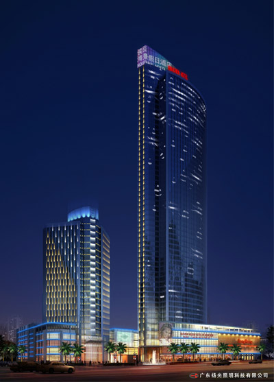 ??诟酆酱髲B夜景照明工程